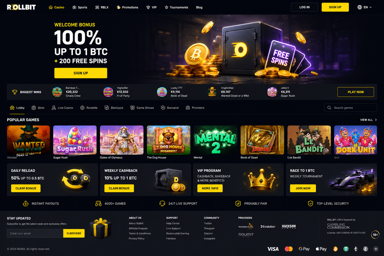Rollbit Casino