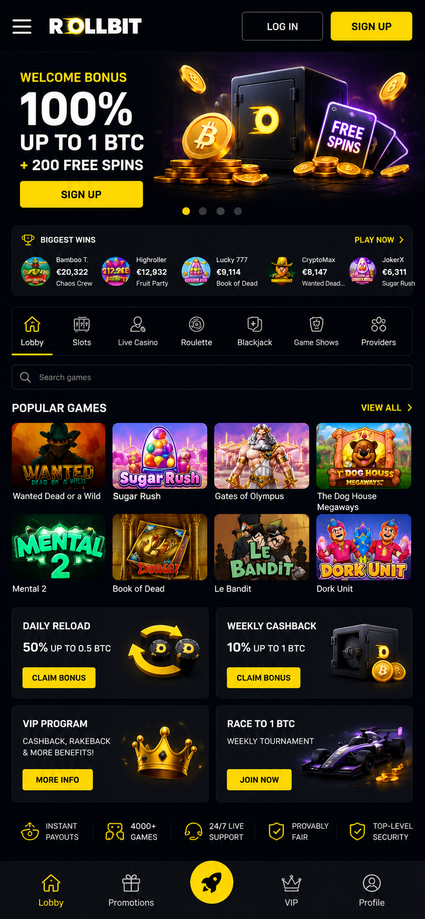 Rollbit Casino